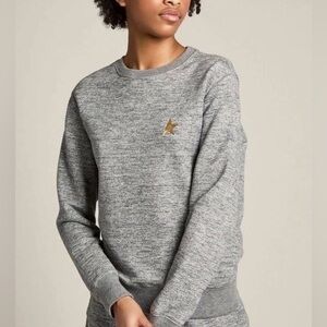 Golden Goose Athena Star Collection Sweatshirt Gray Melange—Like New—GREAT!!